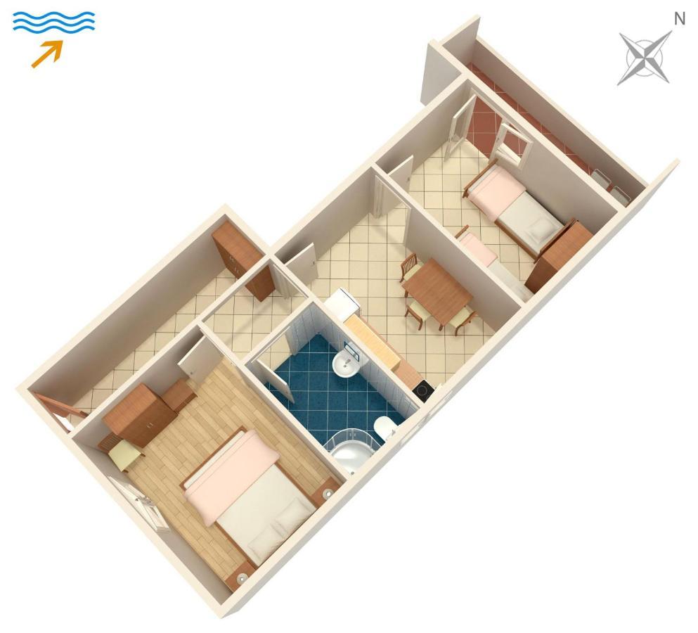 Apartments By The Sea Arbanija, Ciovo - 1085 โตรกีร์ ภายนอก รูปภาพ